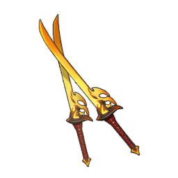 Crimson Flame Dual Swords