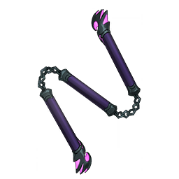 Jet-black Nunchaku
