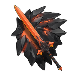 Crimson Flame Sword and Shield