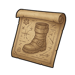 Combat Boots Crafting Blueprint