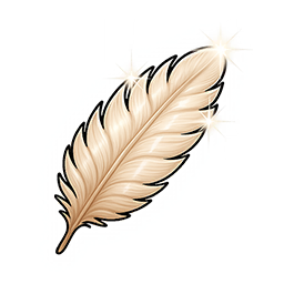 Soft Giant Bird Feather