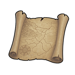 Complete Pirate's Treasure Map