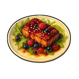Steak with Refreshing Berry Sauce