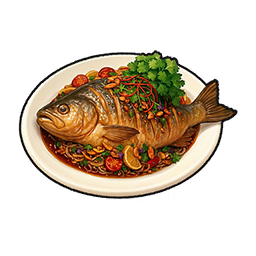 Huge Steamed Fish