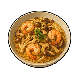 Stir-fried Mushrooms and Seafood