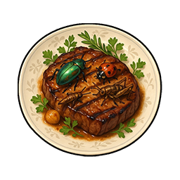 Grilled Bug and Herb Beef